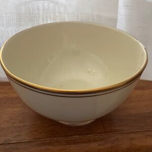 Vintage Lenox hand decorated 24k trim fruit or potpourri bowl
